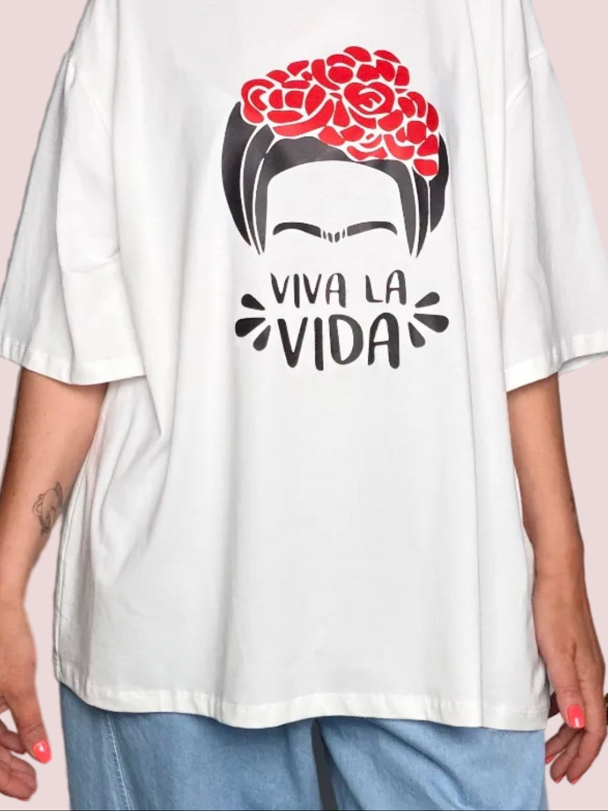 T-Shirt Oversize Frida — Bianca