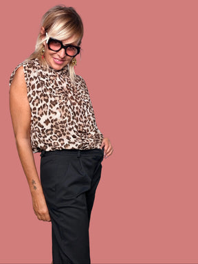 Bermuda nero da donna
