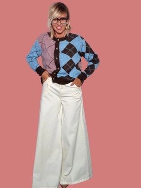 Pantalone palazzo bianco Philia Loft
