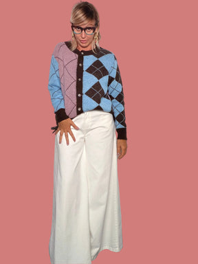 Pantalone palazzo bianco Philia Loft