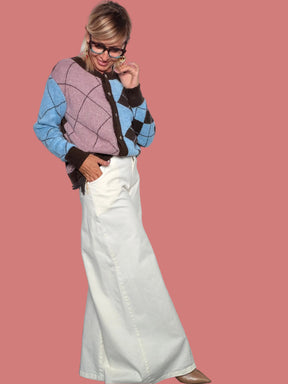 Pantalone palazzo bianco Philia Loft