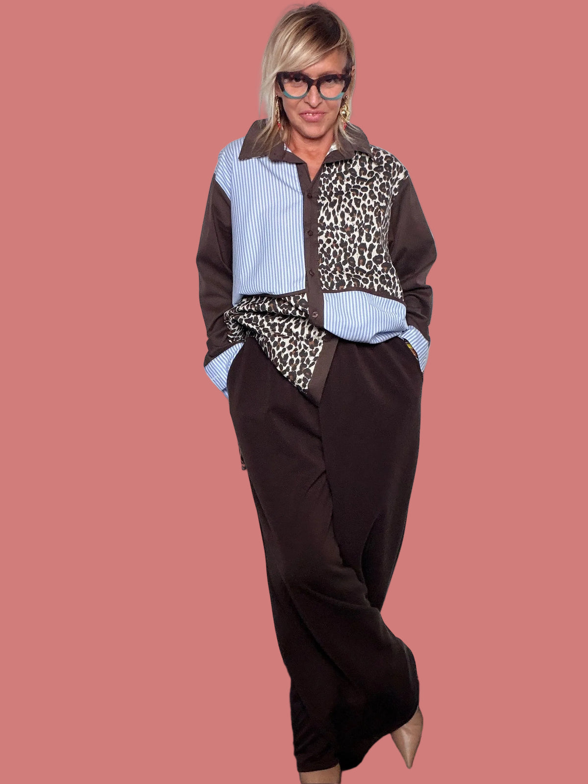 Pantalone Modal Wide Leg