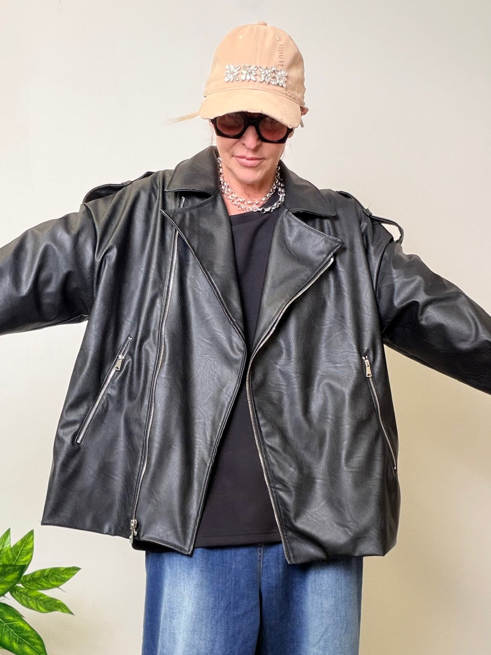 CHIODO IN ECOPELLE OVER