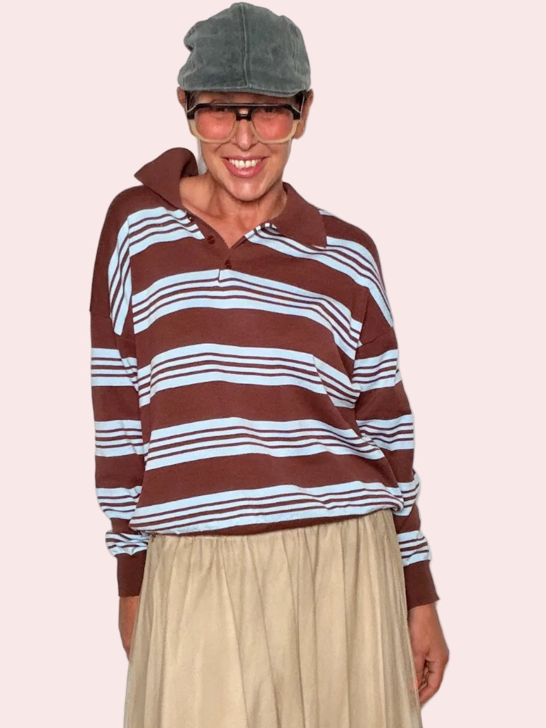 Polo a Righe “Retro Cool”