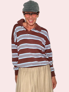 Polo a Righe “Retro Cool”