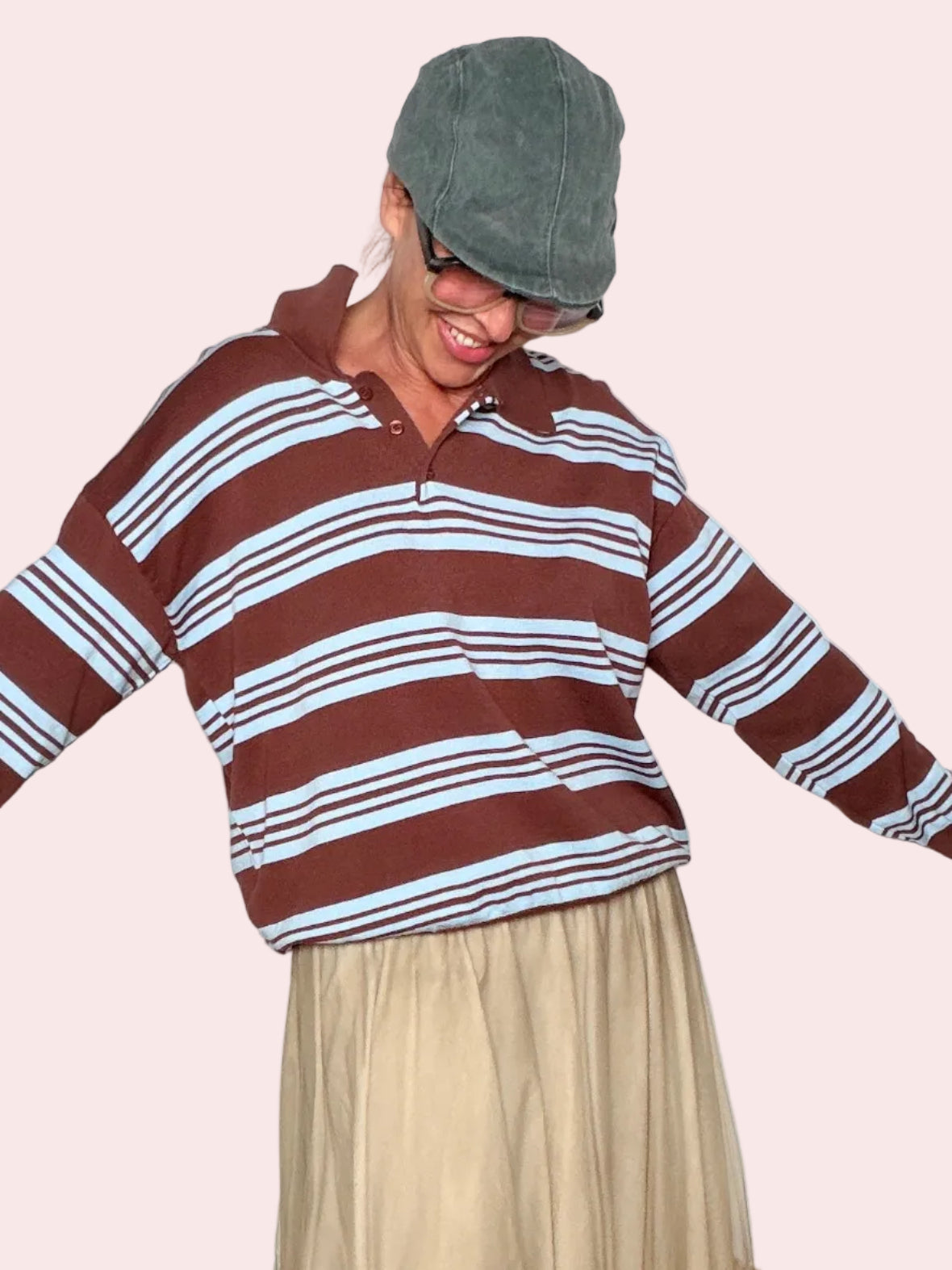 Polo a Righe “Retro Cool”