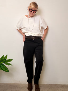 PANTALONE SIGARETTA IN PUNTO MILANO