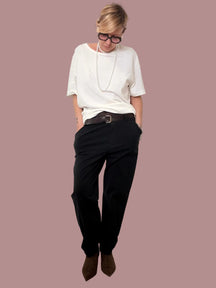 PANTALONE SIGARETTA IN PUNTO MILANO