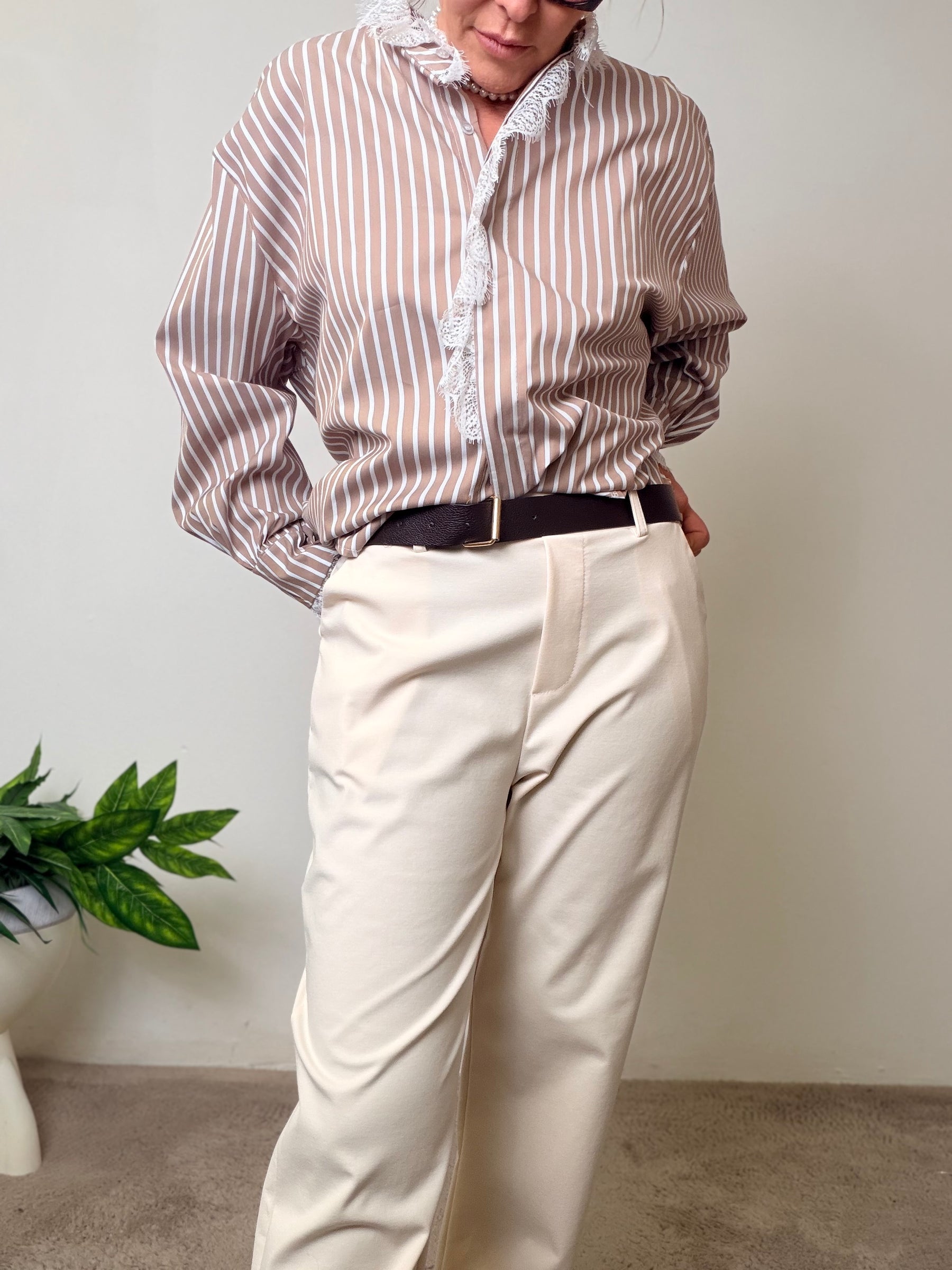 PANTALONE SIGARETTA IN PUNTO MILANO