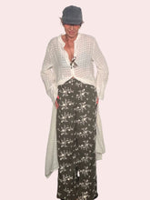 Pantalone Wide Leg con Stampa Botanica