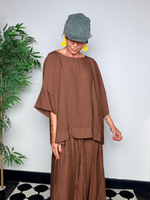 Coordinato Top + Pantalone Palazzo (Copia)