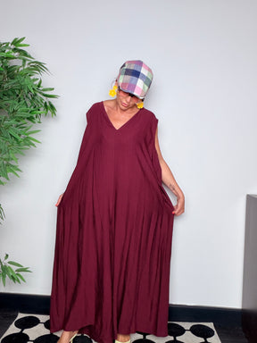 Tuta Jumpsuit con Drappeggio Posteriore