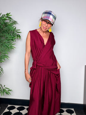 Tuta Jumpsuit con Nodo Frontale
