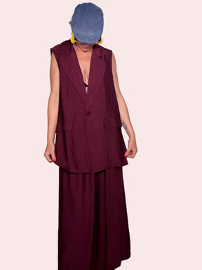 Completo Gilet + Pantagonna Viscosa