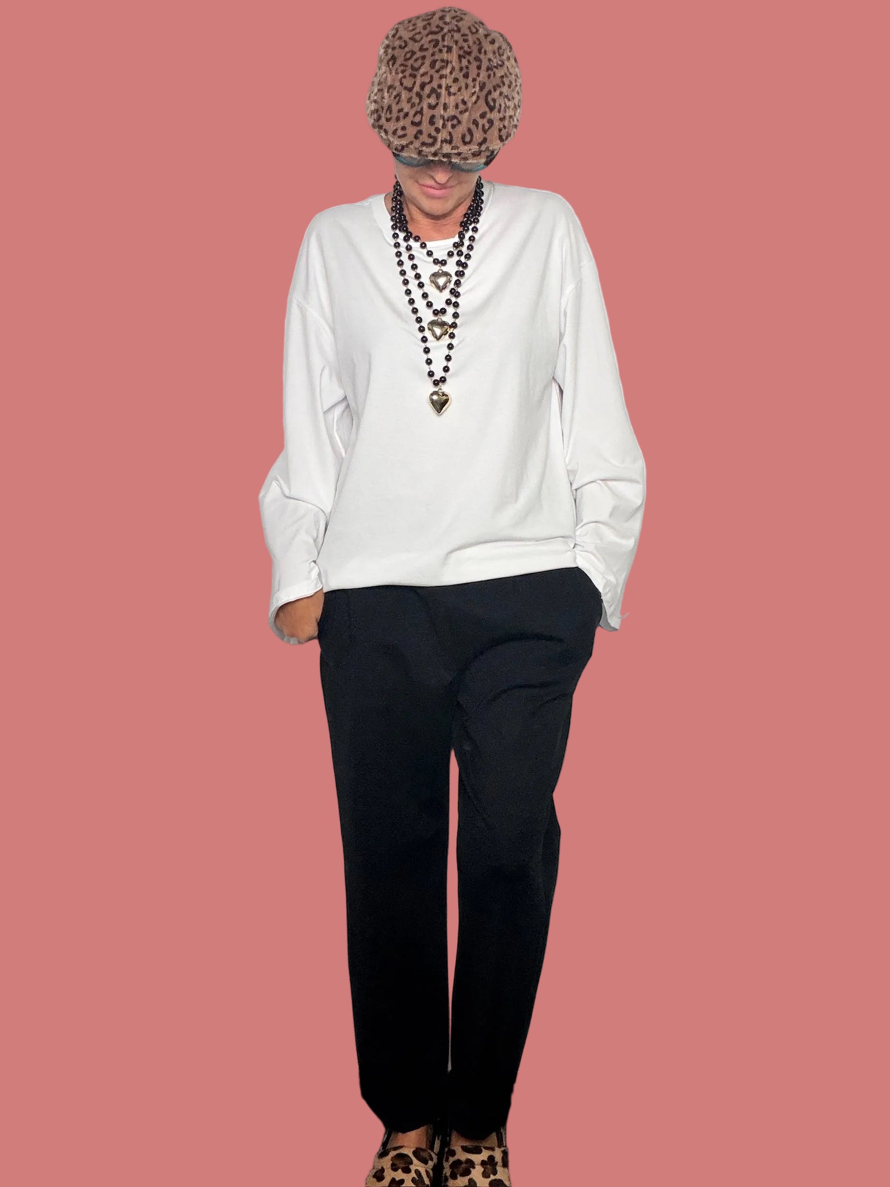Pantalone nero donna Philia Loft