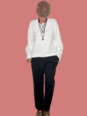 Pantalone nero donna Philia Loft