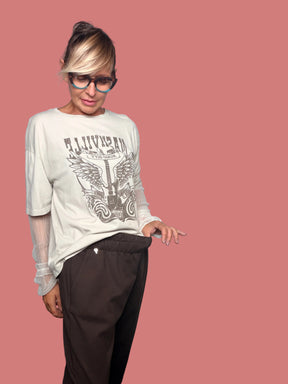 Pantalone nero donna Philia Loft