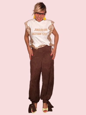 Pantalone con Fiocco alla Caviglia