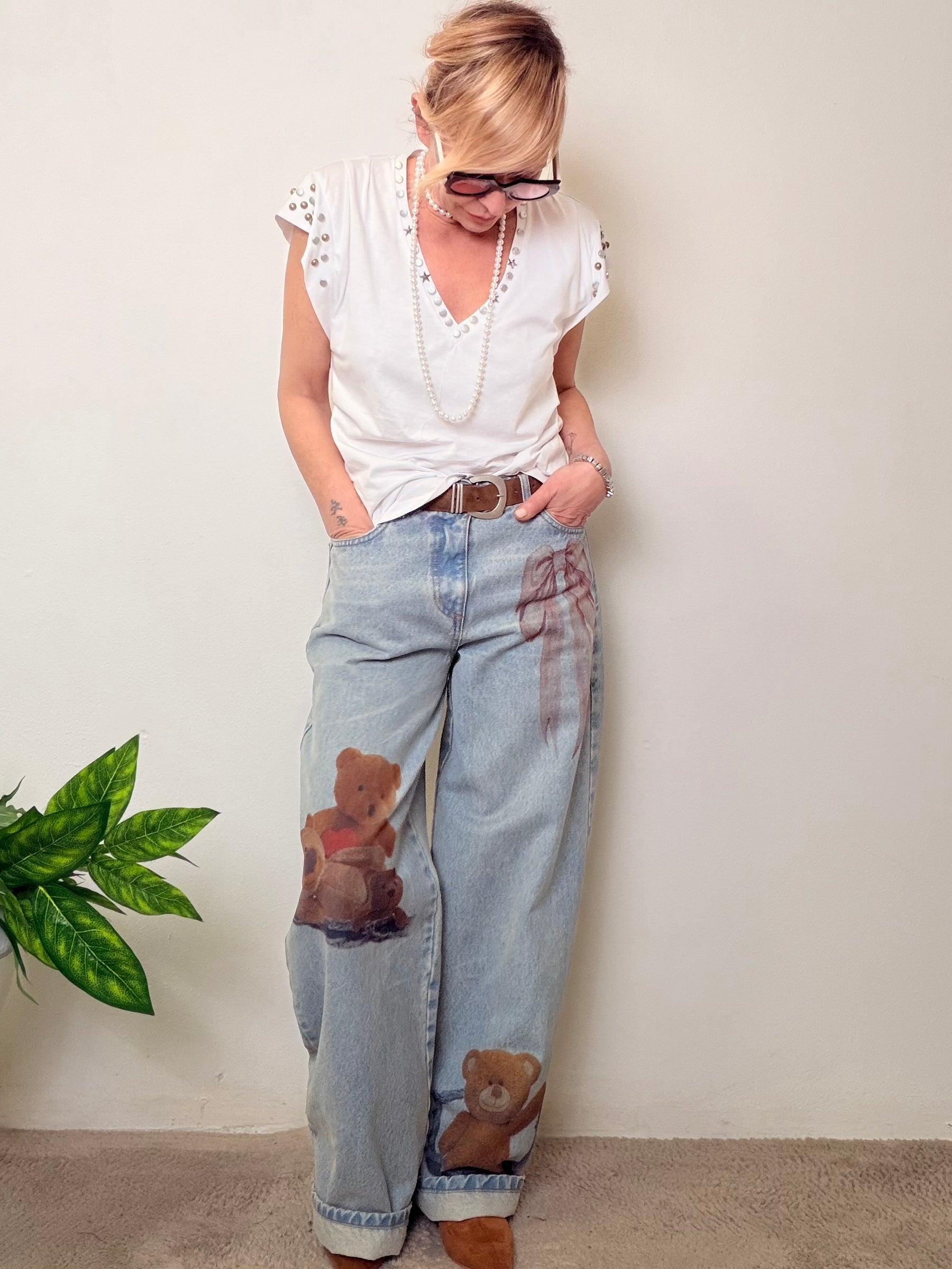 Jeans Easy Mood con Dettagli