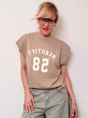 T-Shirt Over College Mood