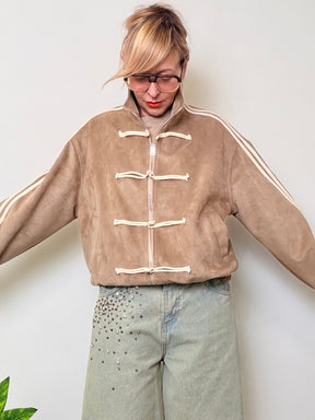 Bomber Scamosciato Urban Chic