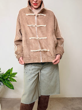 Bomber Scamosciato Urban Chic