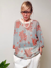 Maglia trasparente over