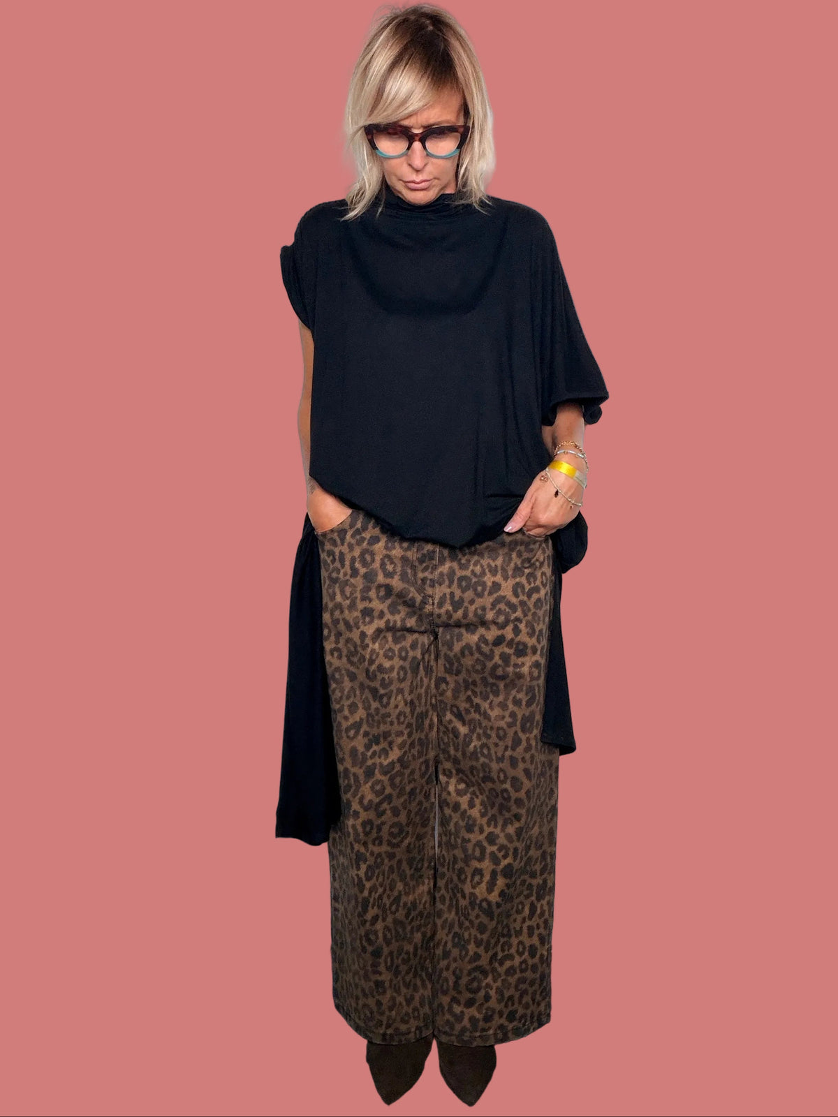 Pantalone maculato