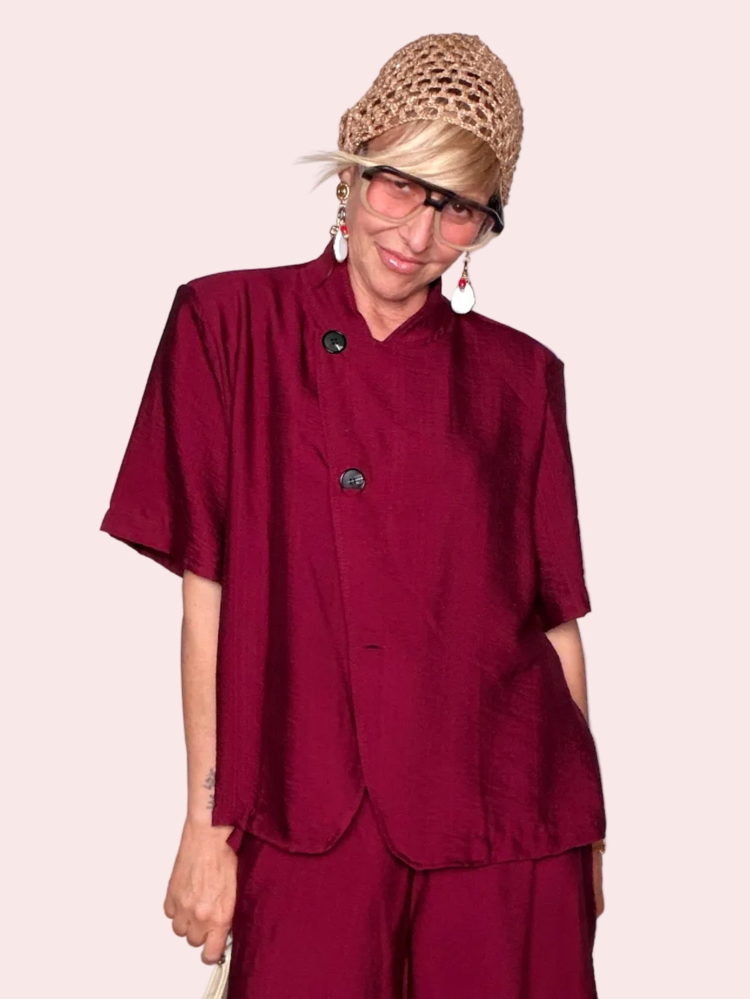 Completo Giacca e Bermuda — VISCOSA  | Coordinato Estivo