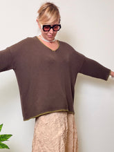 Maglia over con dettagli a contrasto