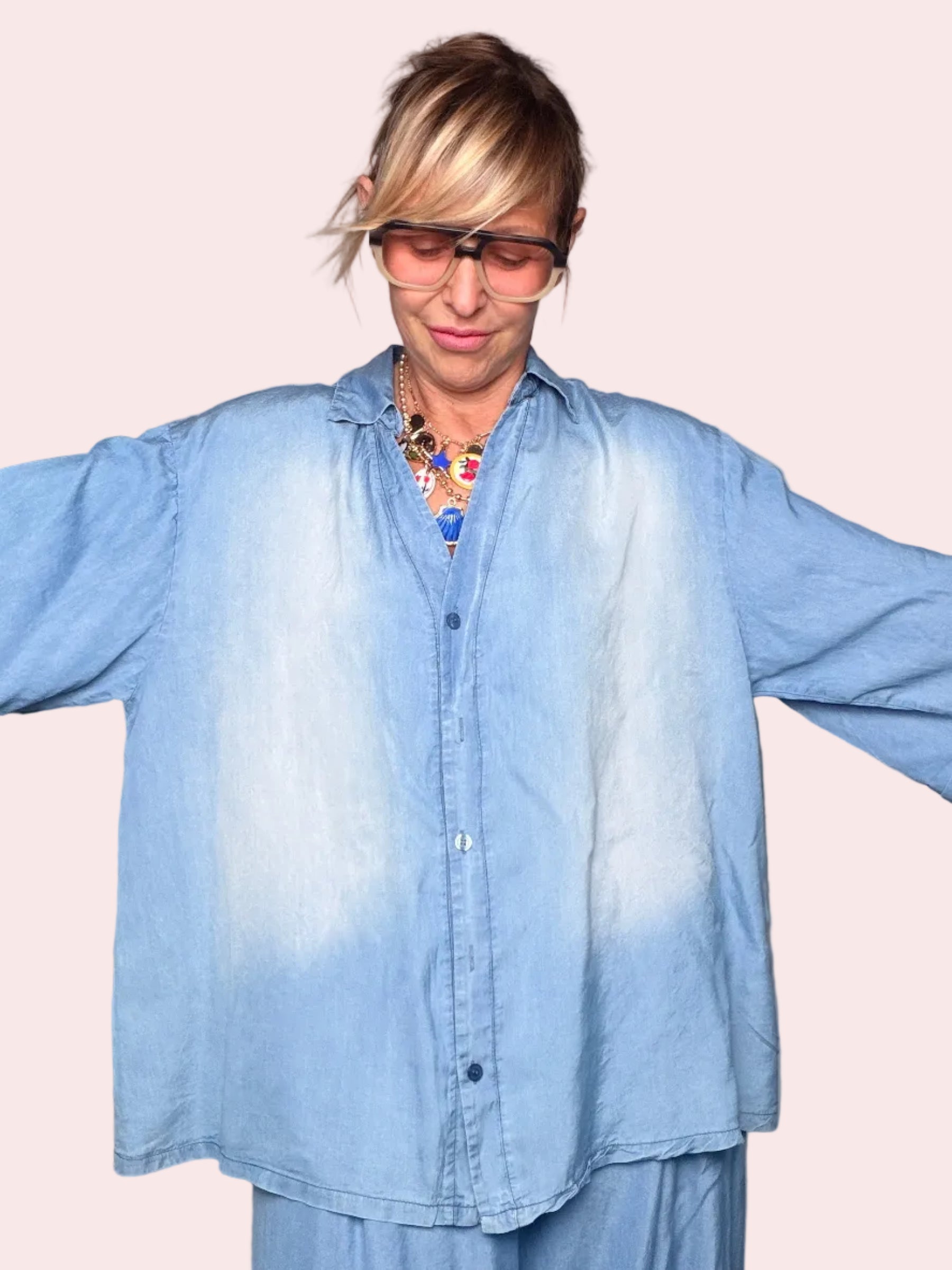 Camicia chambray
