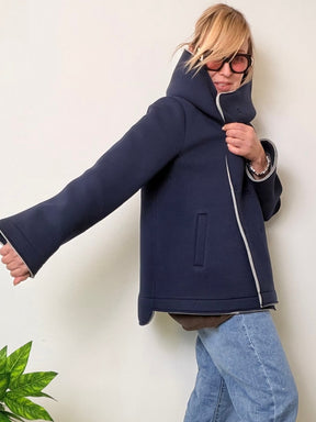 Giacca over in neoprene