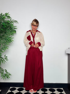 Pantalone palazzo wide leg
