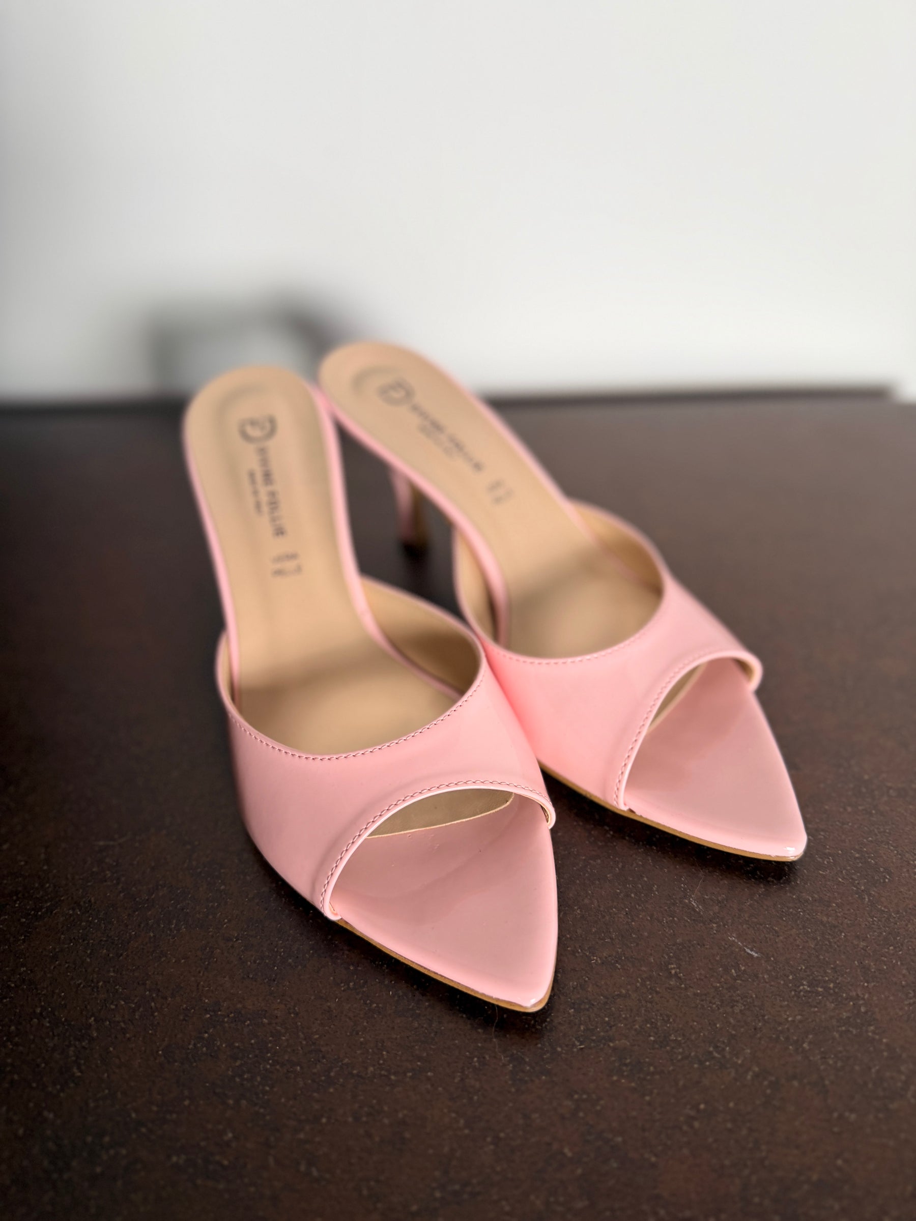 Mule Kitten Heel Vera Pelle
