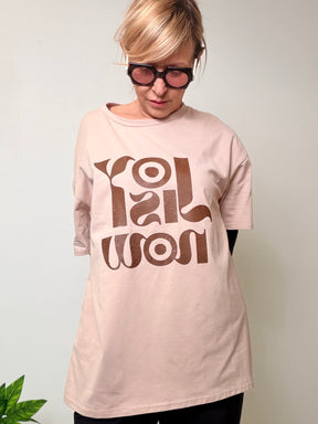 T-Shirt Over Stampa Graphic