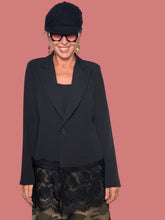 Giacca Blazer in Pizzo Nero Le Streghe