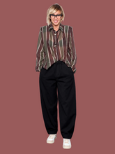 Pantalone in bengalina modello ovetto