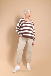 DEJA VU -MAGLIA RIGHE RELAX  PREORDINI