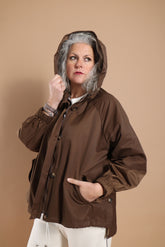 DEJA VU - Impermeabile Over con Cappuccio PREORDINI