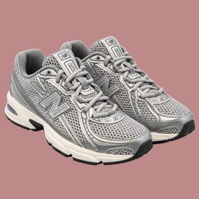 New Balance 740 grigio argento, dettaglio della suola