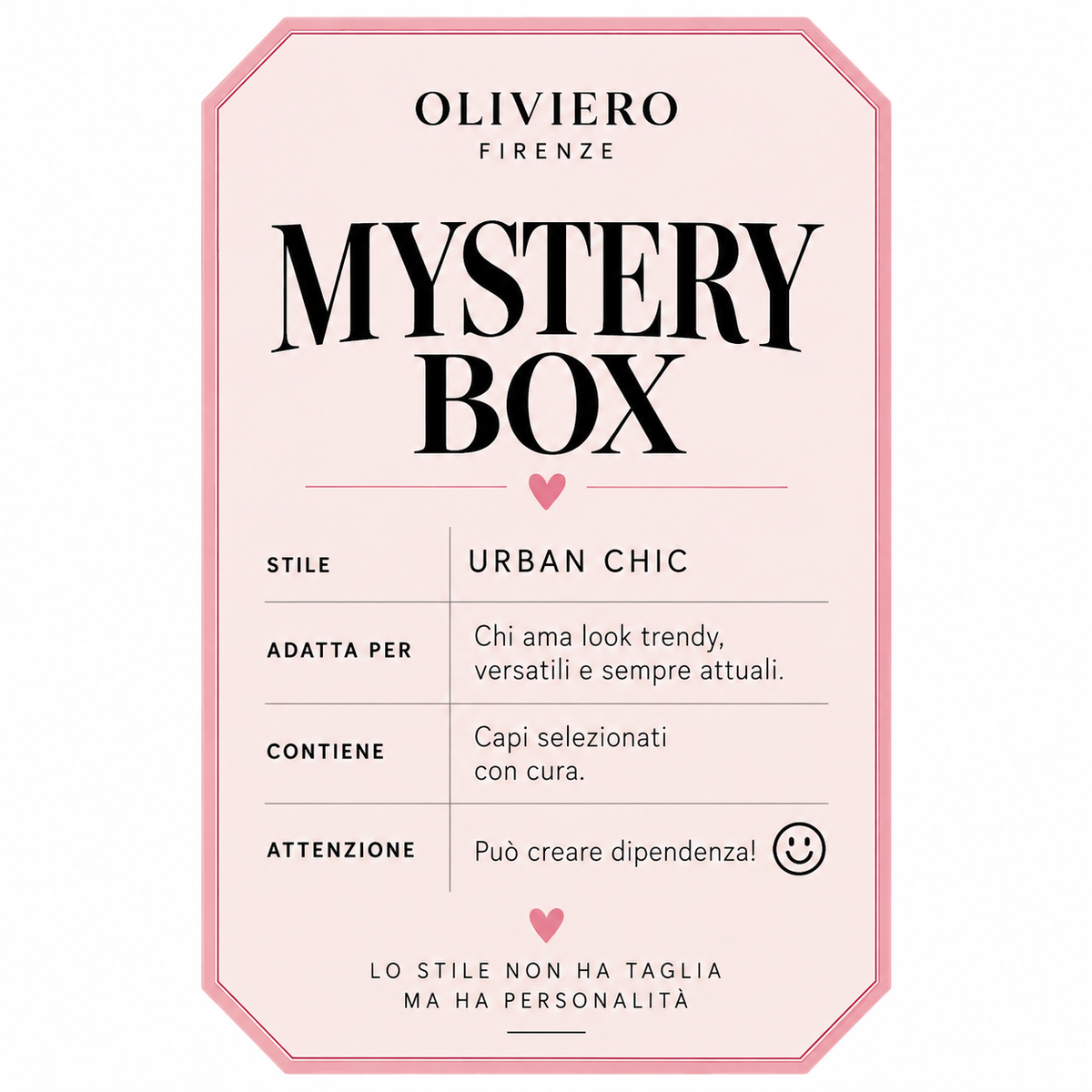 Mystery Box Oliviero Firenze Urban Chic