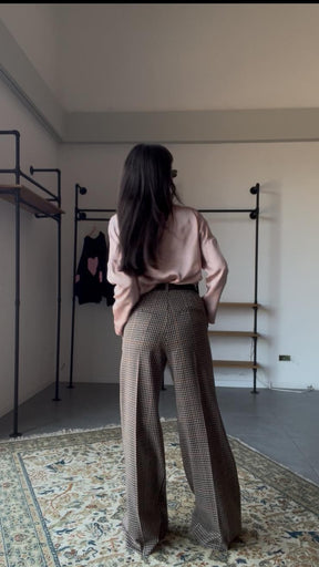 HAVE ONE - Pantalone quadretti