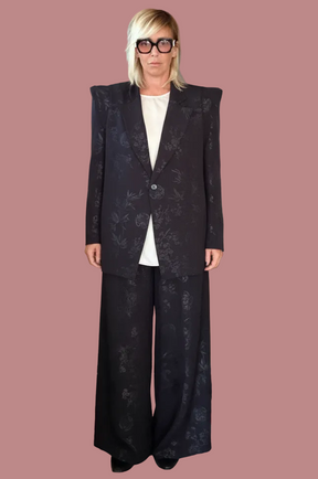 Tailleur fantasia tono su tono – Giacca e Pantalone