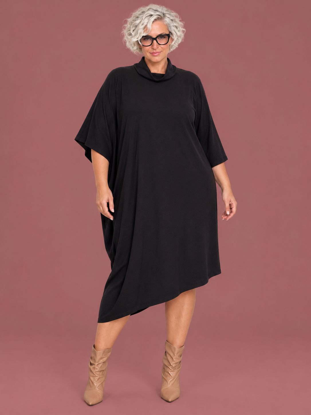 Abito Fluido indossato dalla modella master