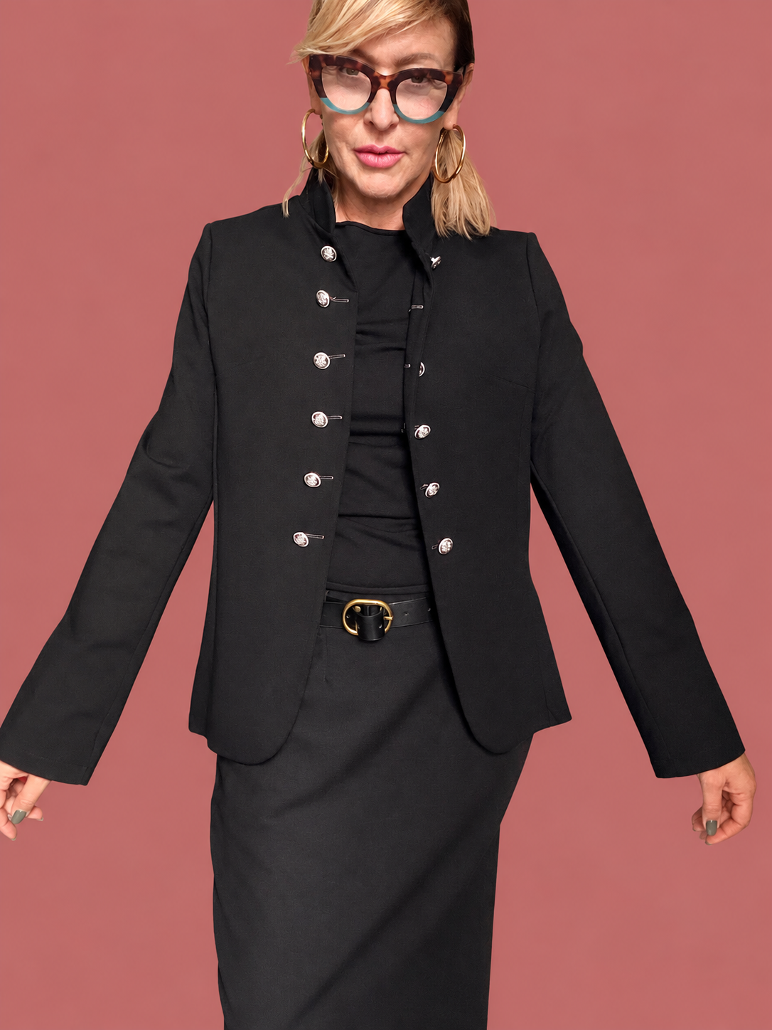 Giacca Stile Militare