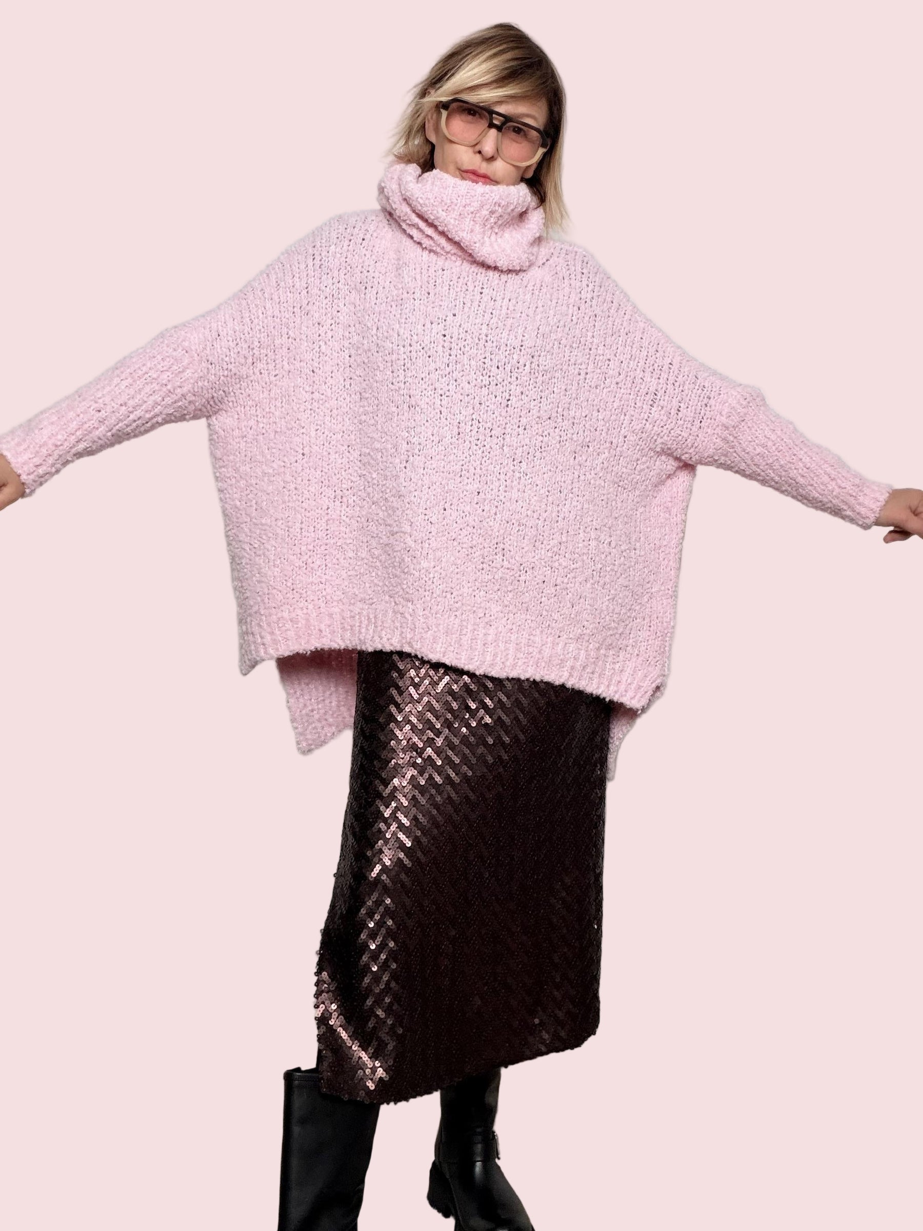 Gonna Sparkle Intrecciata  elegante, luminosa, irresistibile D01E1072/ MORO PHILIA LOFT 