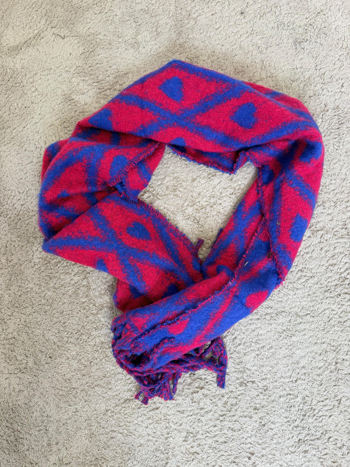 FEMALE -  Sciarpa Warm Caramel YF5749/ BLU FEMALE 