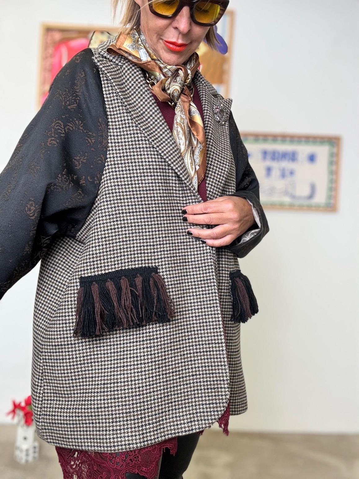 SUSY MIX - Giacca Mix & Chic S0060/ MORO SUSY MIX 