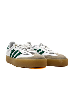 ADIDAS - SNEAKER SAMBA BIANCA VERDE<BR/> SAMBAE W ID0440/ WHT/PINE ADIDAS 