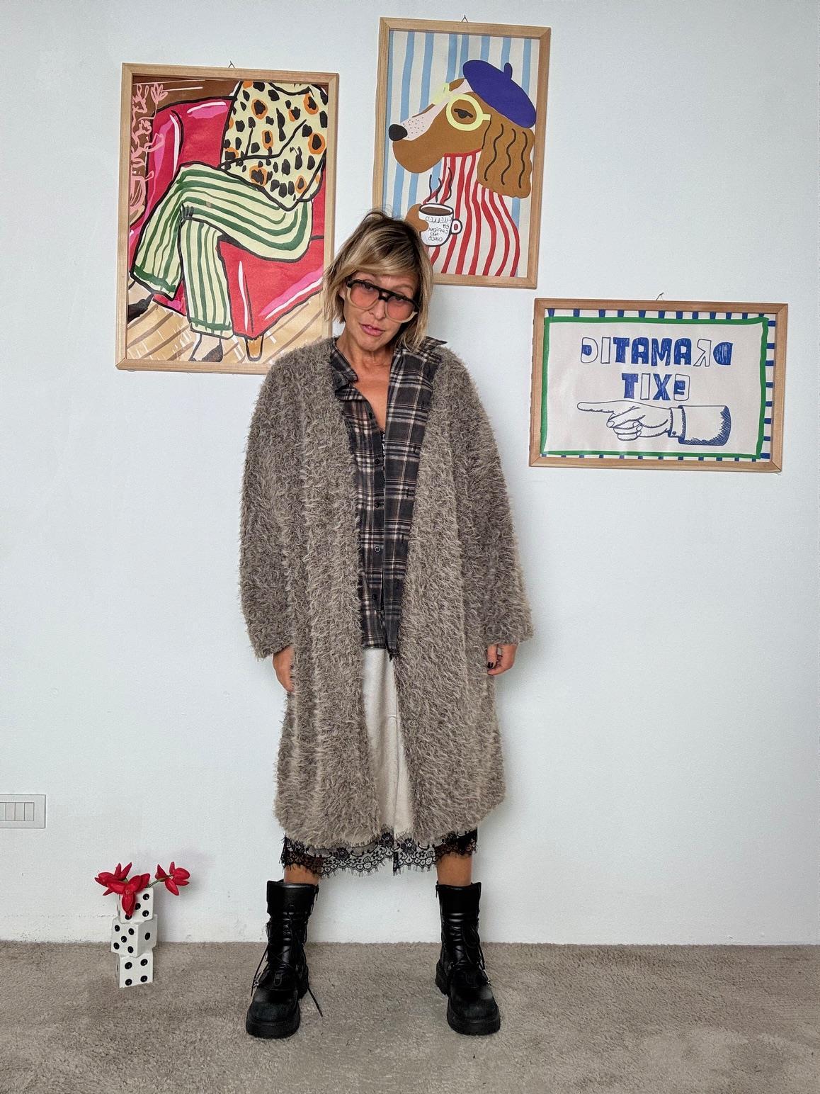 SUSY STAR - Pellicciotto Soft Mood STSP117A/ FANGO SUSY STAR 